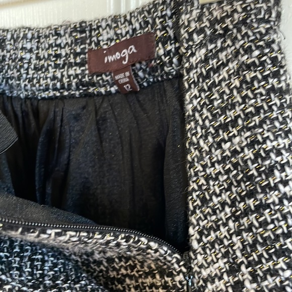 Imoga girls, tweed skirt EUC - Picture 4 of 5